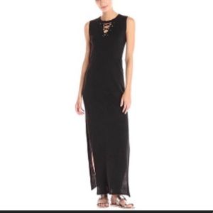 n:Philanthropy Lace up Casual Maxi Dress